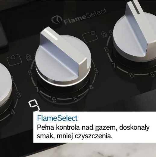 Bosch Serie 6 PCH6A5I90 hob Nerūdijantis plienas Built-in 60 cm Gas 4 zone(s)
