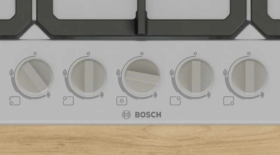 Kaitlentė Bosch Serie 4 PGQ7B5K90 hob Nerūdijantis plienas Built-in 75 cm Gas 5 zone(s)