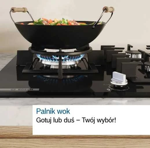 Kaitlentė Bosch Serie 4 PGQ7B5K90 hob Nerūdijantis plienas Built-in 75 cm Gas 5 zone(s)