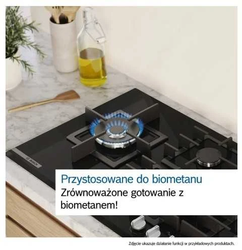 Bosch Serie 6 PPP6A2I40 Gas hob Baltas, Juodas