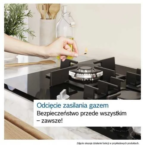 Bosch Serie 6 PPP6A2I40 Gas hob Baltas, Juodas