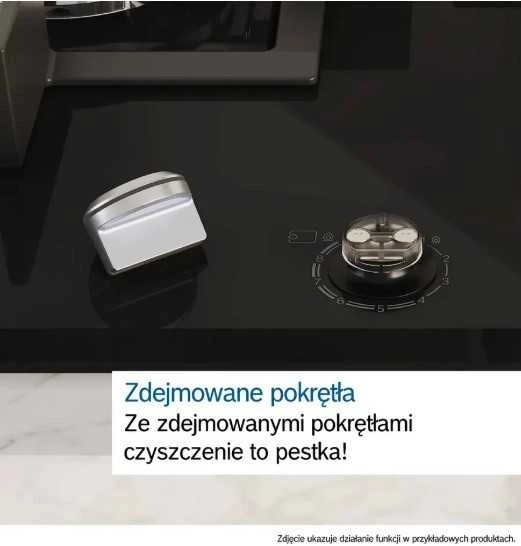 Kaitlentė Bosch Serie 6 PPM9A6I40 hob Juodas Built-in 90 cm Gas 5 zone(s)