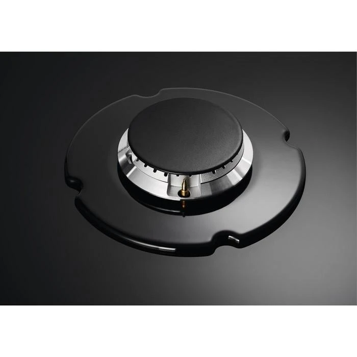 Gas cooktop Electrolux EGG6407K (4 fields, juodos spalvos)