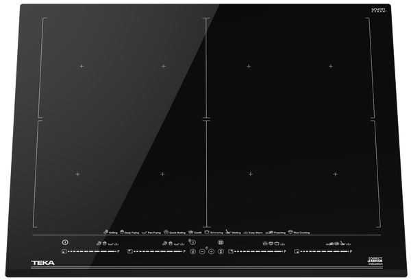 Teka IZF 68700 MST BK Juodas Wbudowany 60 cm Indukcinė kaitlentė strefowa 4 stref(y)