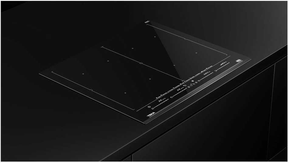 Teka IZF 68700 MST BK Juodas Wbudowany 60 cm Indukcinė kaitlentė strefowa 4 stref(y)