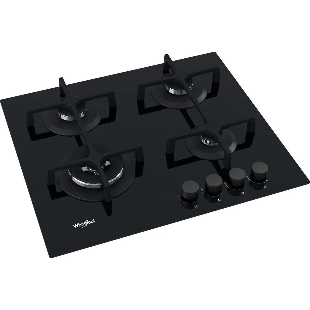 Whirlpool AKT 627/NB1 Juodas Built-in 59 cm Gas 4 zone(s)