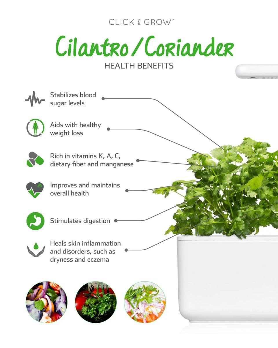Click and Grow Smart Home 3 vnt. papildymas - kalendros sėklos