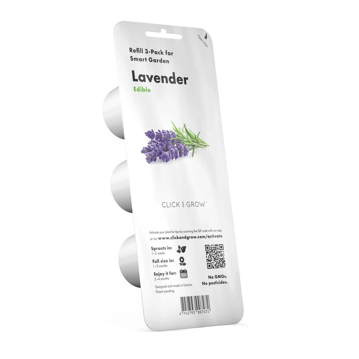 Click And Grow Click & Grow Smart Garden papildymas levandomis 3vnt