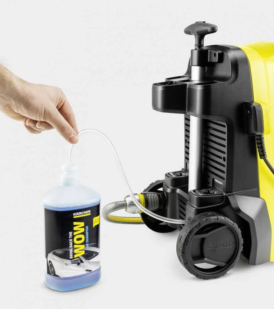 Karcher plovykla su prijungta ploviklio talpa