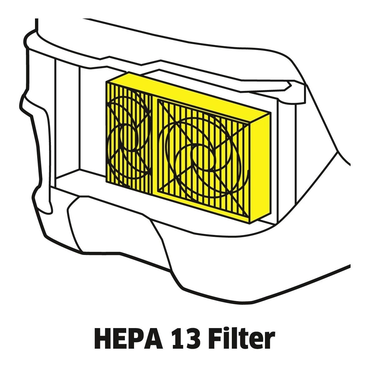 Kärcher HEPA 13 filtras DS 6, 2.860-273.0