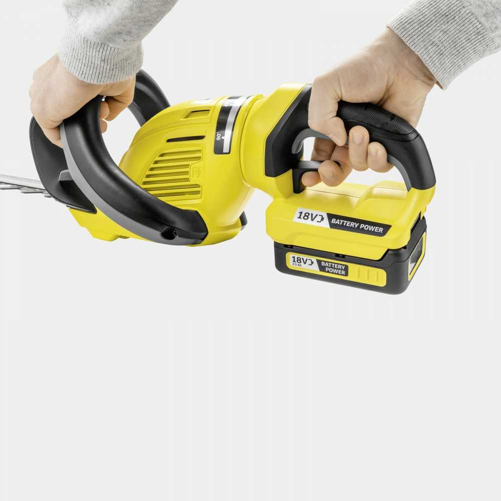 Akumuliatorinės gyvatvorių žirklės Karcher HGE 18-50 (be akumuliatoriaus ir kroviklio)