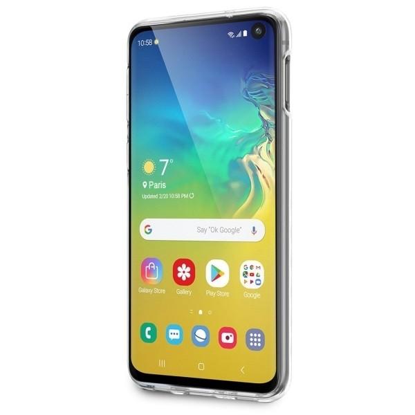Karl Lagerfeld Karlo Lagerfeldo kietas dėklas su Samsung Galaxy S10e permatomas / Choupette Fun