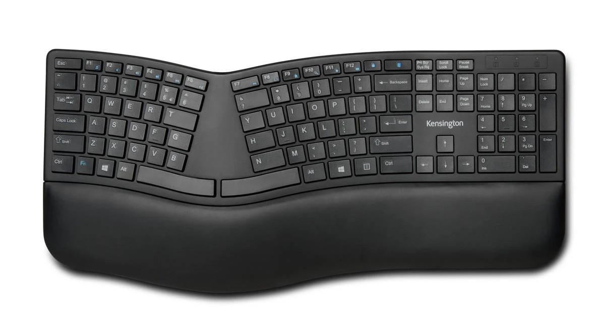 KENSINGTON PRO FIT ERGO - Belaidė klaviatūra Juodas