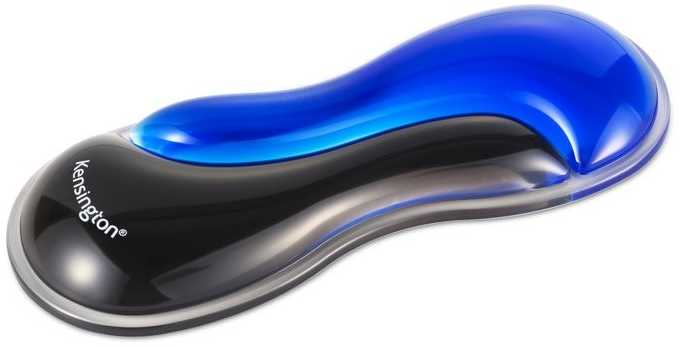 Kilimėlis Kensington Slim Duo Gel Mouse riešo atrama mėlyna