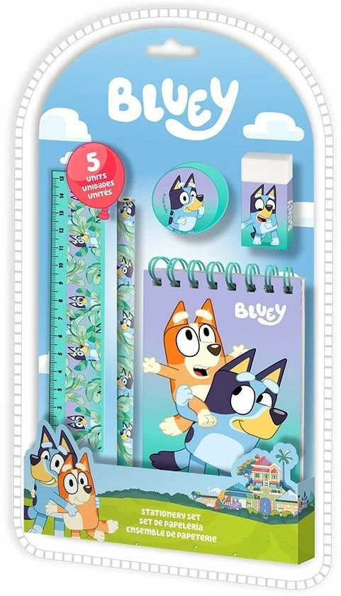 Kids Euroswan Vaikams Euroswan Rinkinys kanceliarinės prekės Bluey
