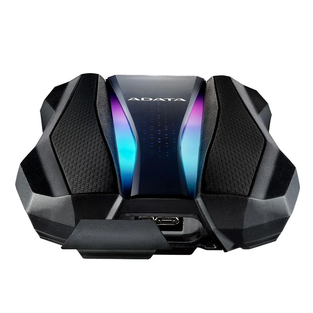 ADATA Išorinis kietasis diskas | HD770G | 2000 GB | USB 3.2 Gen1 (atgalinis suderinamas su USB 2.0) | Juodas | Suderinamumas su konkrečiais pagrindiniais įrenginiais gali skirtis ir gali būti paveiktas sistemos aplinkos. Norint prijungti per USB 2.0, reikia prijungti du USB jungtys, kad būtų pakankamai energijos. Reikės USB Y kabelio.