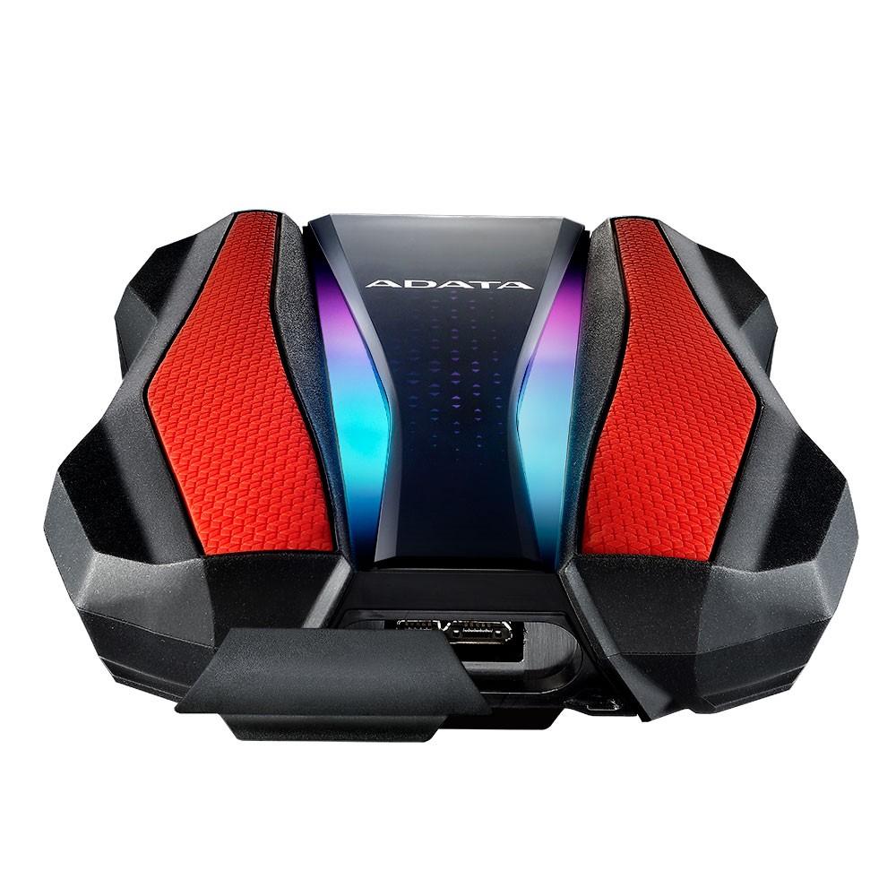 Kietasis diskas ADATA HD770G 2TB (Raudona)