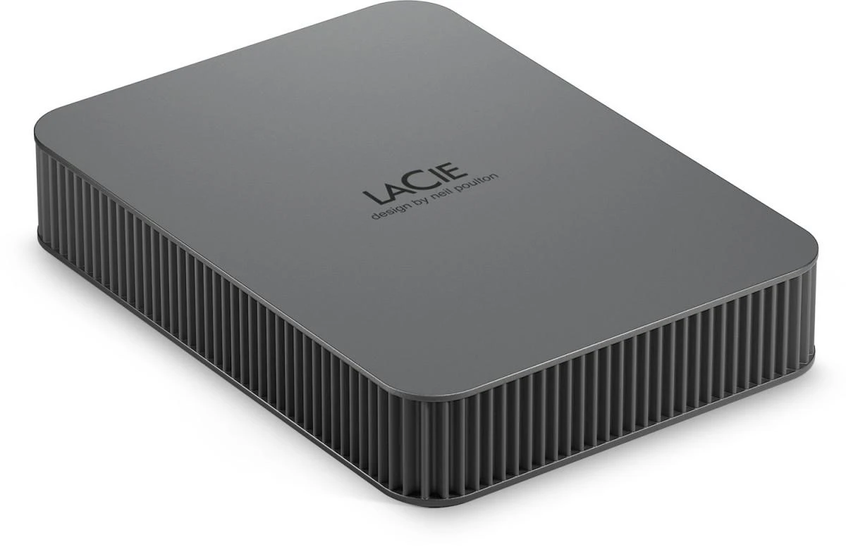 LACIE išorinis nešiojamas kietasis diskas 2 TB USB 3.2 Gen 1 iki 5 Gb/s USB-C