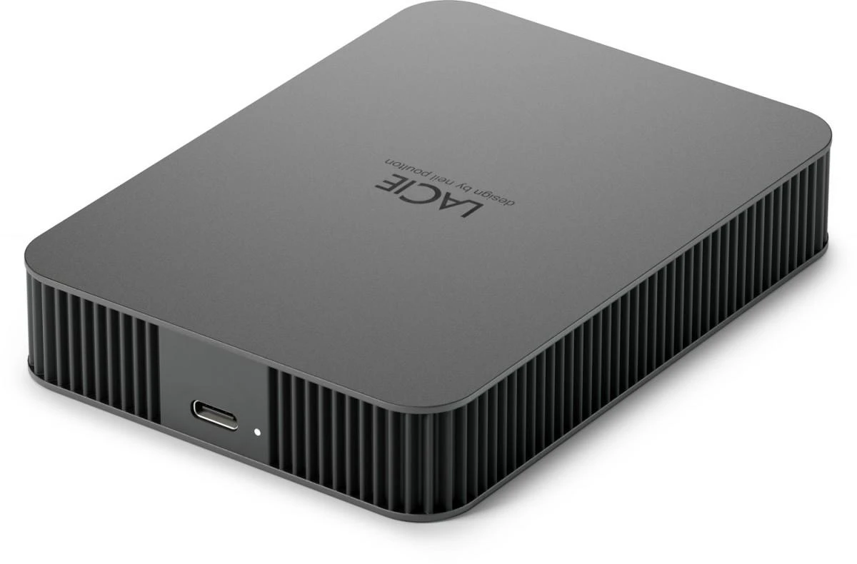 LACIE išorinis nešiojamas kietasis diskas 2 TB USB 3.2 Gen 1 iki 5 Gb/s USB-C
