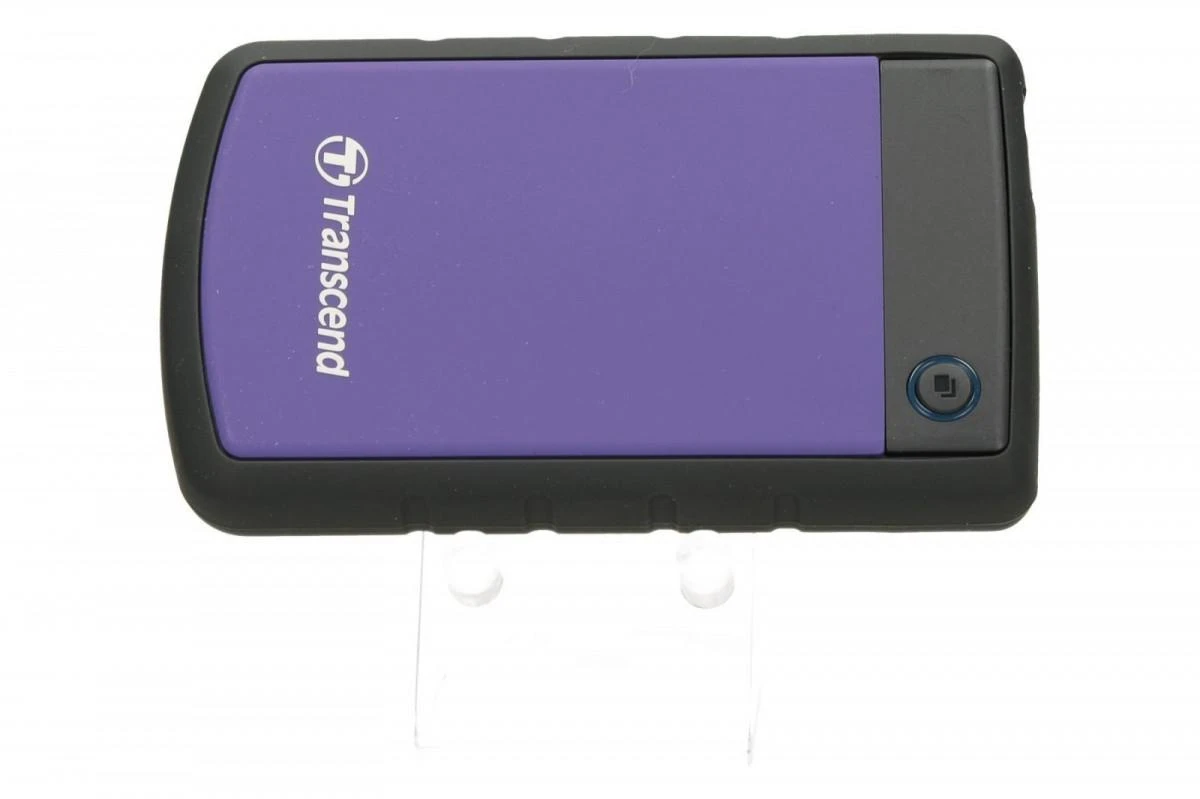 Išorinis kietasis diskas Transcend 25H3P 2.5'' 1TB USB3, Triguba smūgių slopinimo sistema