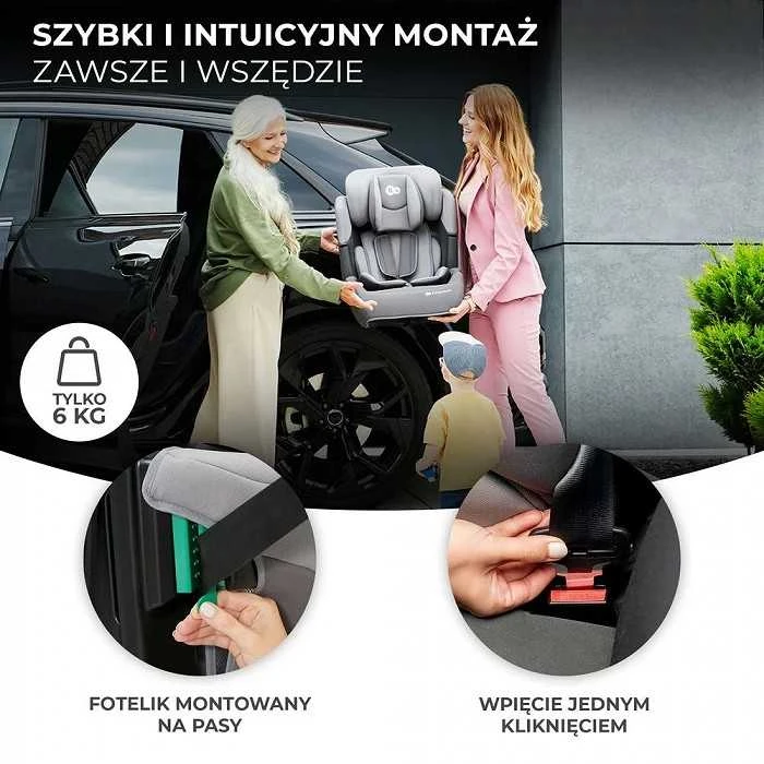 KINDERKRAFT automobilinė kėdutė COMFORT UP i-Size, pink, KCCOUP02PNK0000