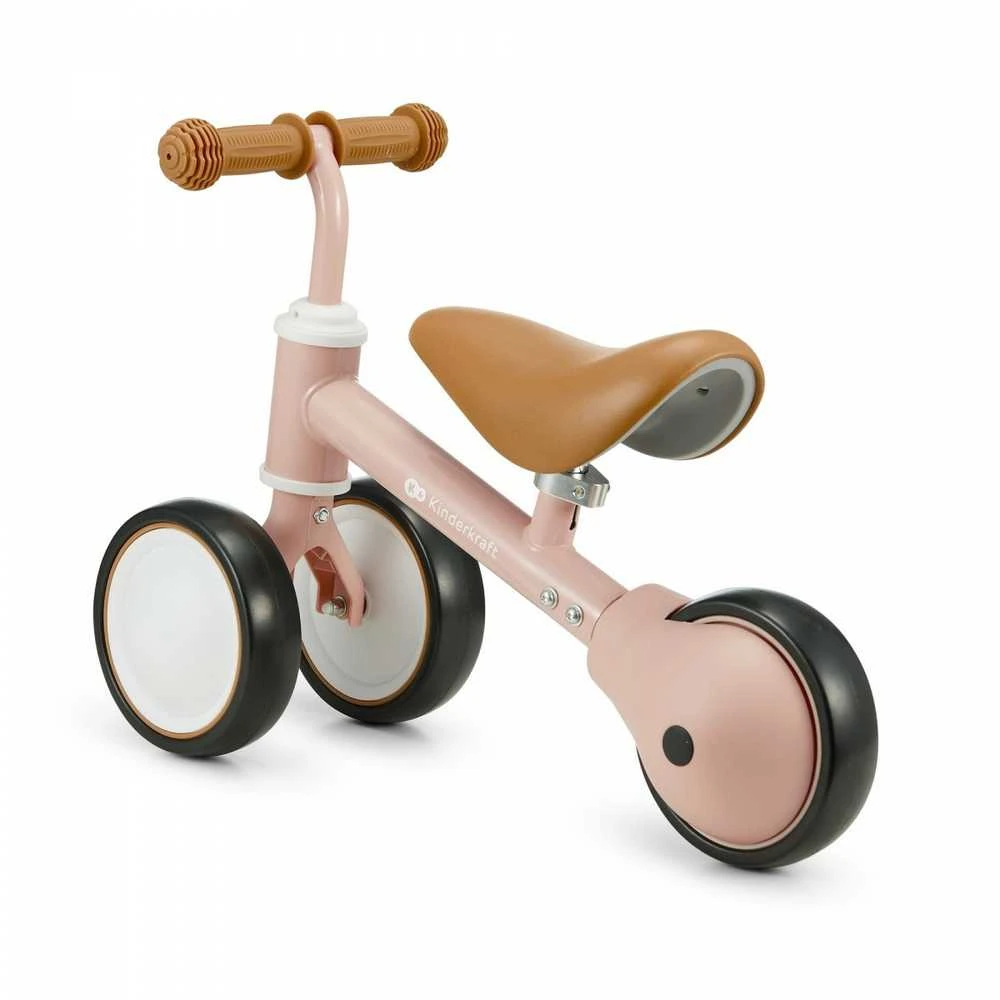 Rožinė KINDERKRAFT balansinis dviratis CUTIE Rožinis