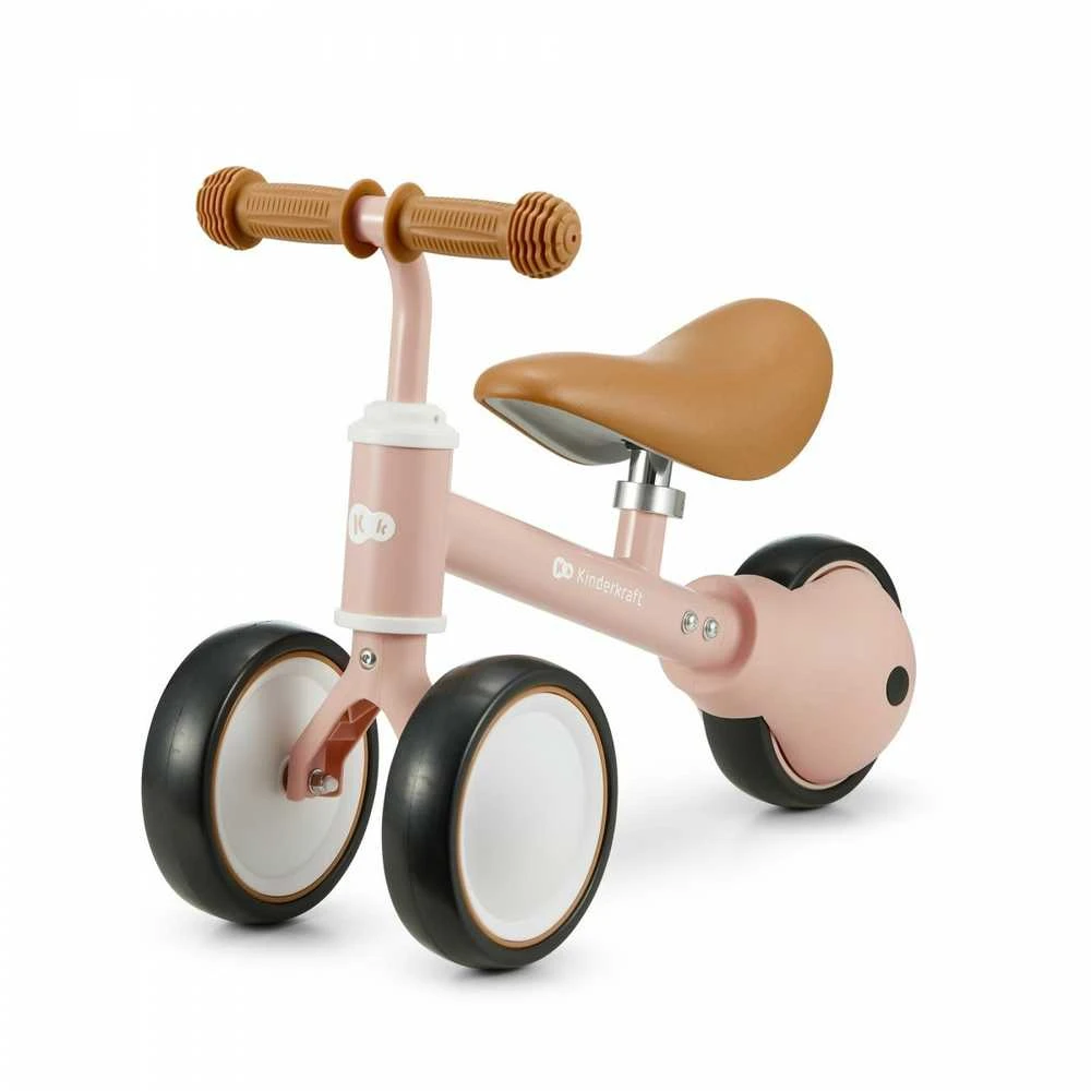 Rožinė KINDERKRAFT balansinis dviratis CUTIE Rožinis