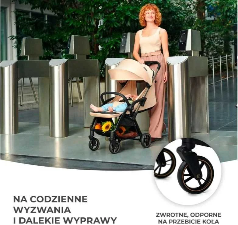 Vežimėlis KINDERKRAFT APINO dove grey, KSAPIN00GRY0000