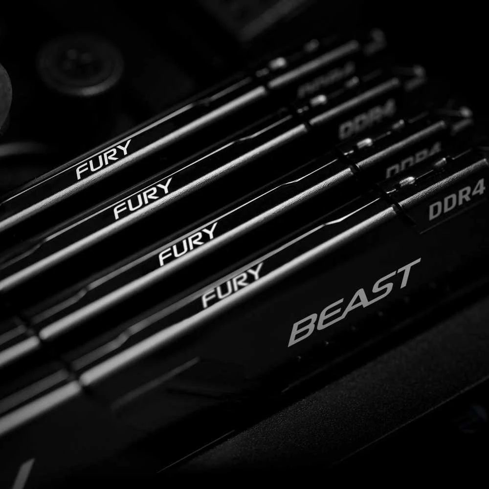 RAM Kingstonas | Fury Beast | 32 GB | DDR4 | 3200 MHz | PC/serveris | Registracijos Nr. | ECC Nr