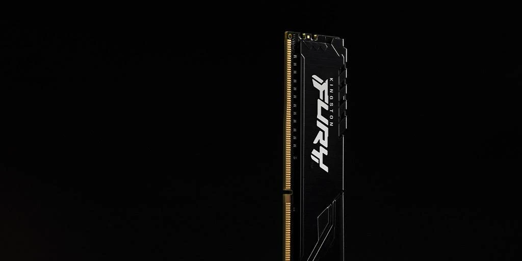 RAM KINGSTON 32GB 3200MHz DDR4 CL16 DIMM rinkinys iš 2 FURY Beast Juodas
