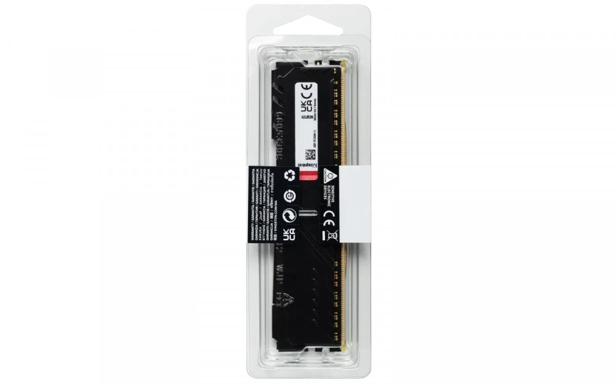 RAM KINGSTON 32GB 3200MHz DDR4 CL16 DIMM rinkinys iš 2 FURY Beast Juodas
