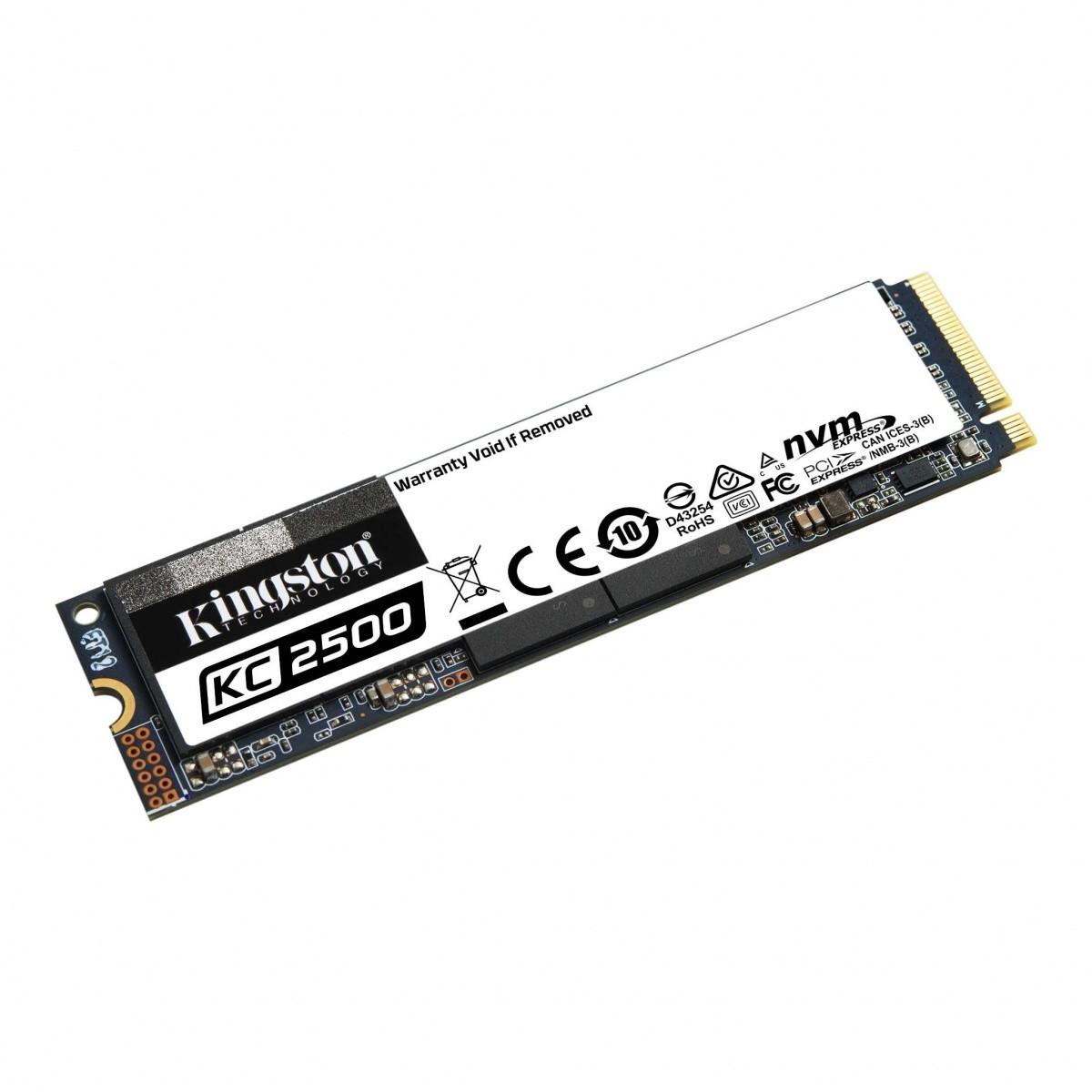 SSD KINGSTON KC2500 1TB M 2 PCIE NVMe TLC Ra ymo Greitis 2900 MBytes