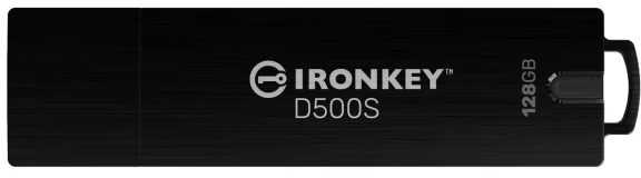 Kingston IronKey D500S 128GB FIPS 140-3 3 lygis 256 bitų