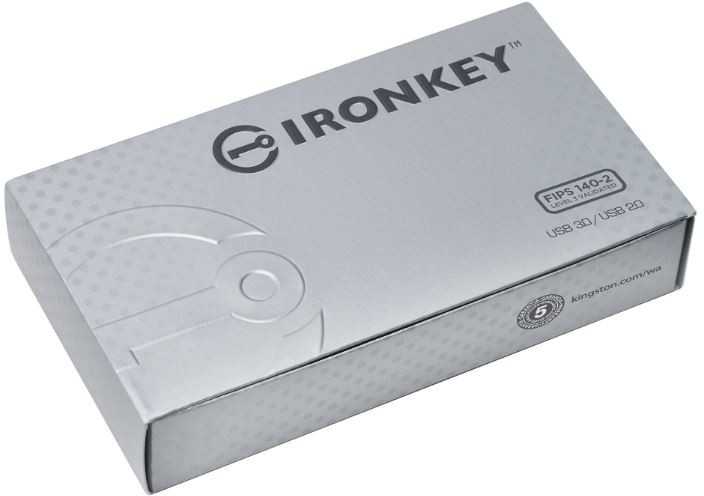 USB 3.0 atmintis Kingston IronKey Basic S1000 16GB, sidabro sp. / KING-2314