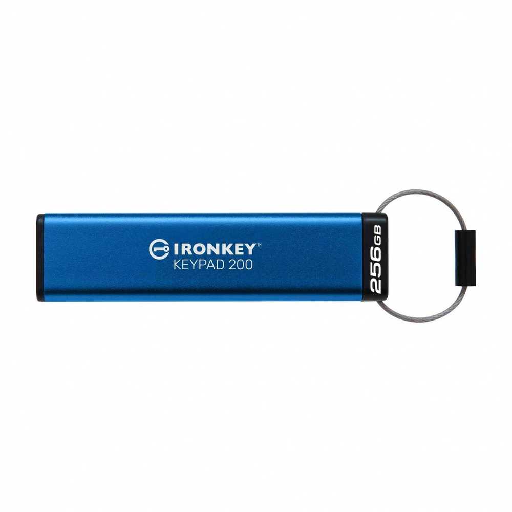 Kingston IronKey klaviatūra 200 256GB USB 3.0 AES Encrypted