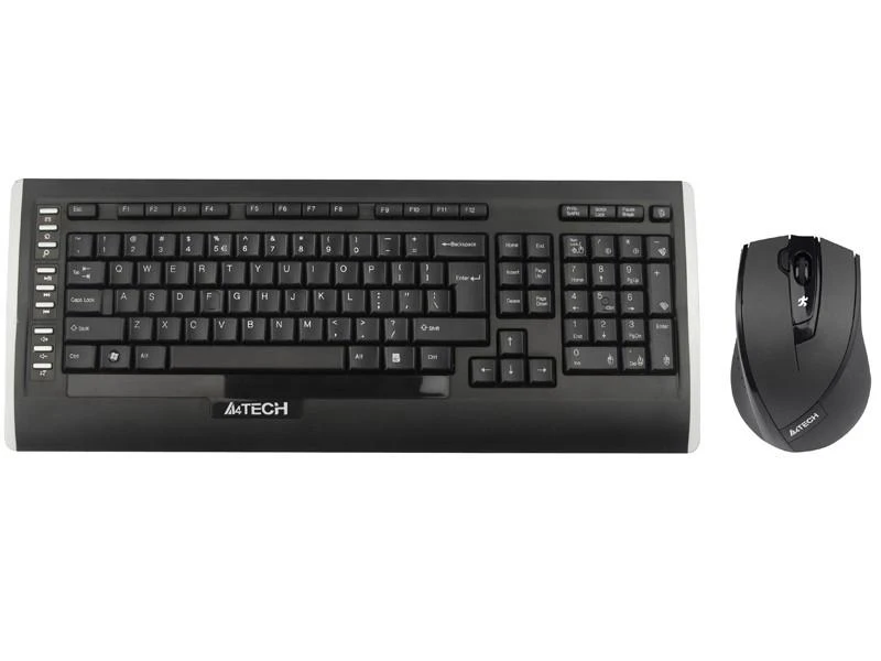 Belaidė klaviatūra su pele A4Tech 9300F