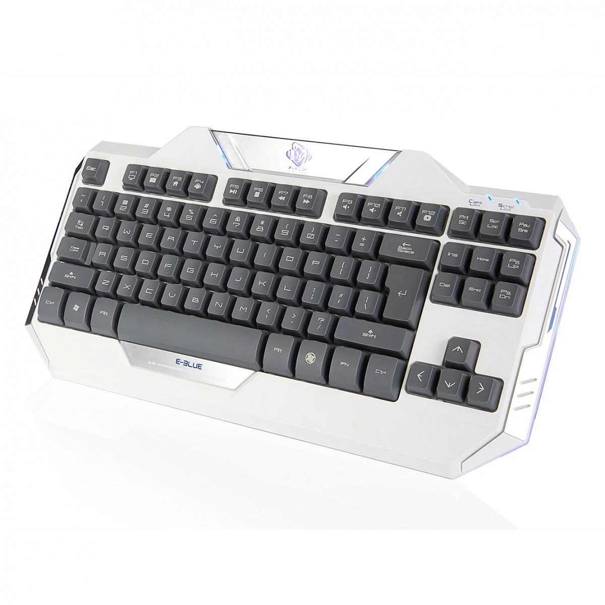 Klaviatūra E-Blue E-Mėlyna E-Mėlyna Auroza (EKM811WHUS-IU)