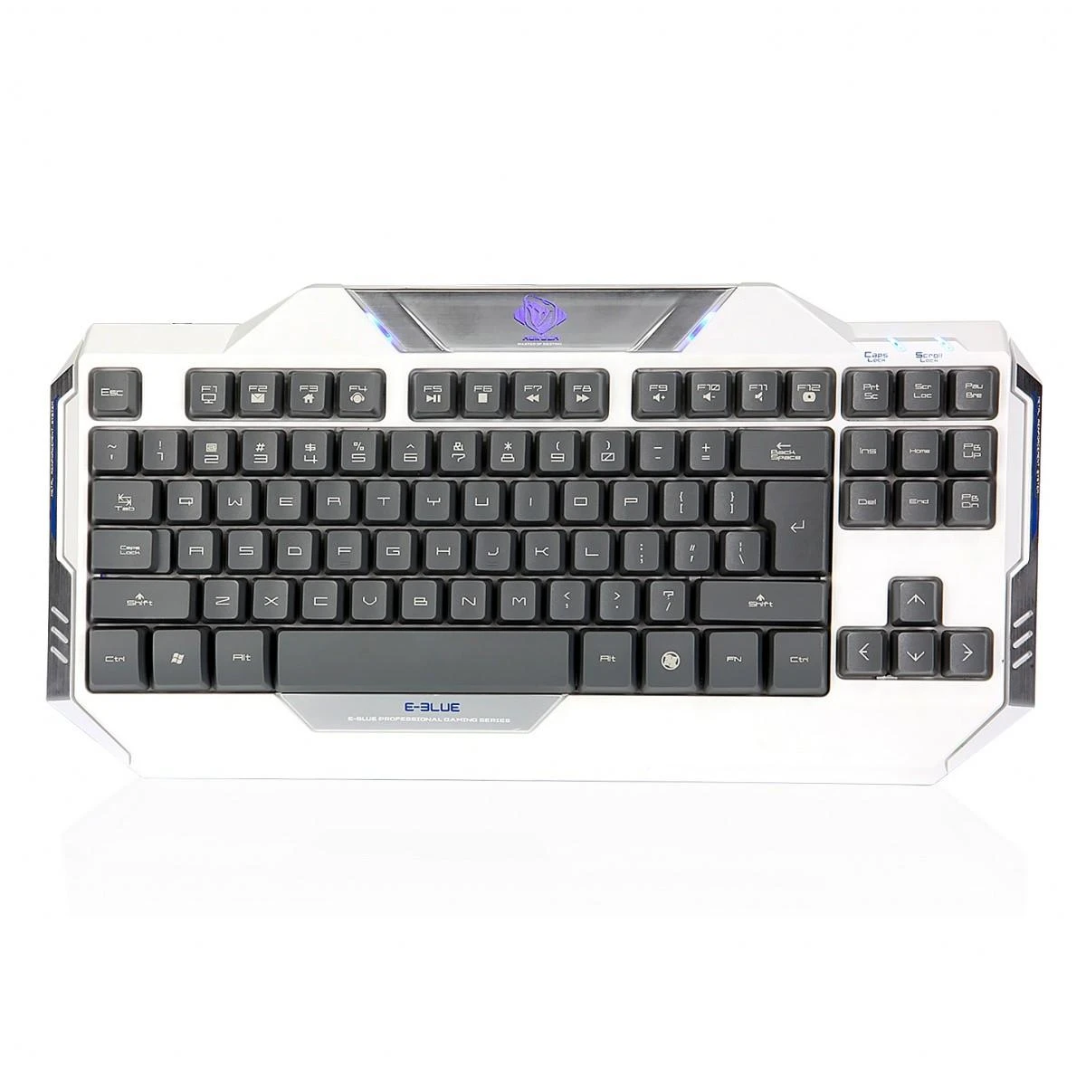 Klaviatūra E-Blue E-Mėlyna E-Mėlyna Auroza (EKM811WHUS-IU)