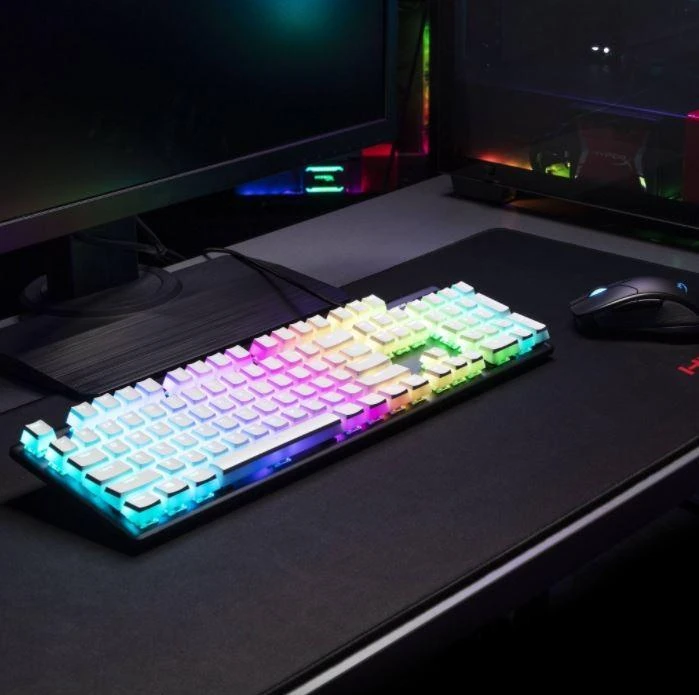 Pakaitiniai klavišai HyperX Pudding Keycaps Full Key Set, US išdėstymas