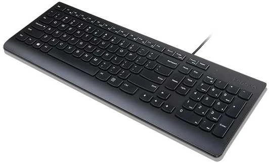 Lenovo | Essential | Essential Klaviatūra su laidu - US Euro | Standard | su laidu | US | 1.8 m | Juodas | su laidu | 570 g
