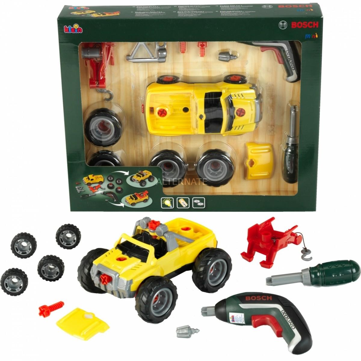 Klein 3in1 sukamas automobilis su Ixolino II atsuktuvu - geltonas 8689