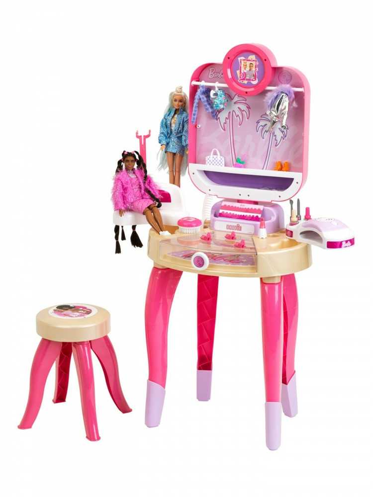 Klein Barbie tualetinis staliukas su hibridine nagų lempa