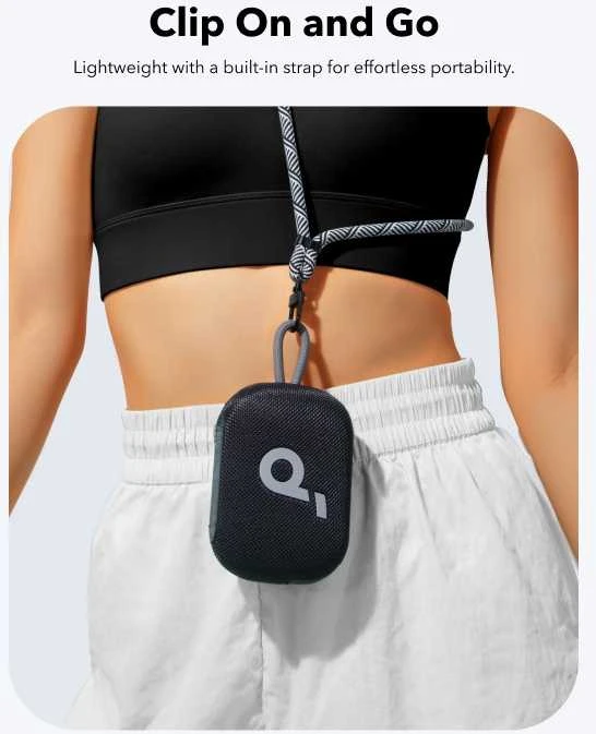 Nešiojama kolonėlė Anker Soundcore Select 4 Go, Juodos spalvos