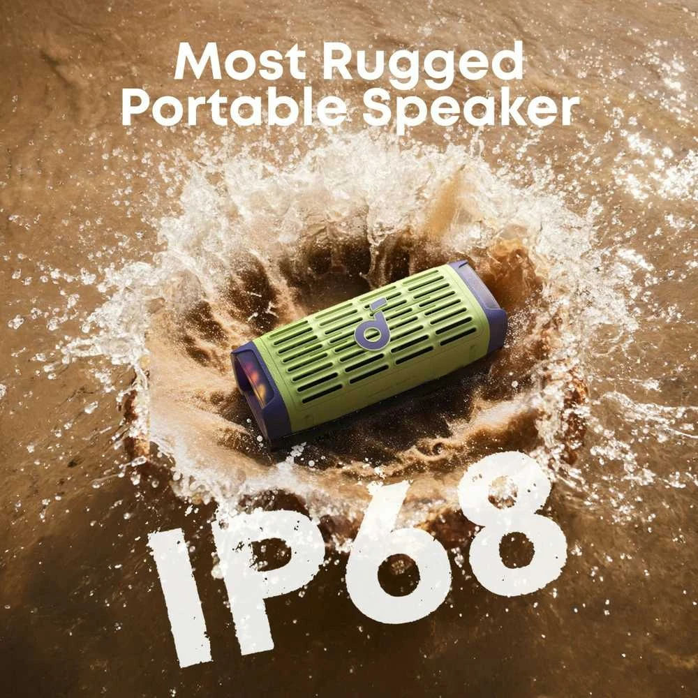 Anker Soundcore Speaker | Boom 3i | 50 W | Atsparus vandeniui | Bluetooth | Belaidė jungtis | Portable | Žalias