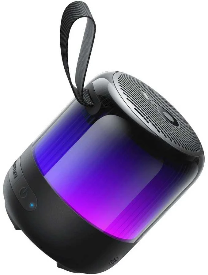 Nešiojama kolonėlė Anker Soundcore Glow Mini, Juodos spalvos
