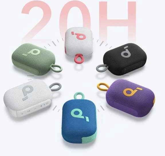 Anker „Soundcore Select 4 Go“ raudona