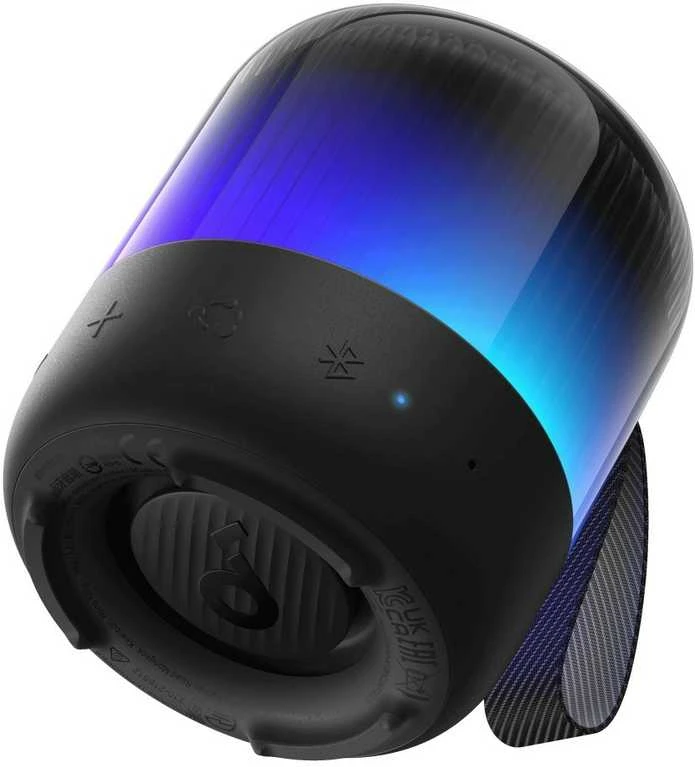 Nešiojama kolonėlė Anker Soundcore Glow Mini, Juodos spalvos