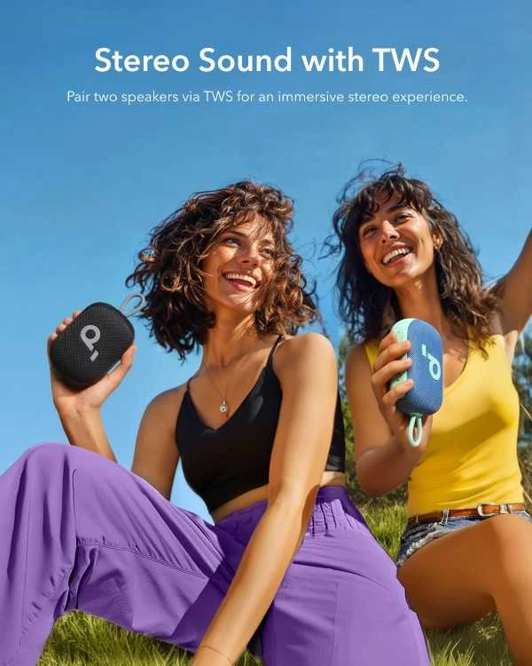 Nešiojama kolonėlė Anker Soundcore Select 4 Go, Juodos spalvos