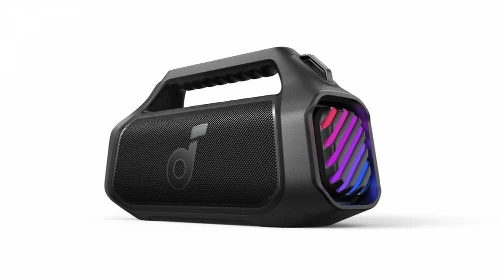 Nešiojama kolonėlė Anker Soundcore Motion Boom 2 Plus, Juodos spalvos