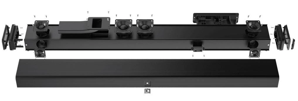 Namų kino sistema Soundbar Audac IMEO2/B